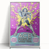 Ace Frehley Retro Poster – Vintage Rock Wall Art Print