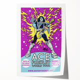 Ace Frehley Retro Poster – Vintage Rock Wall Art Print