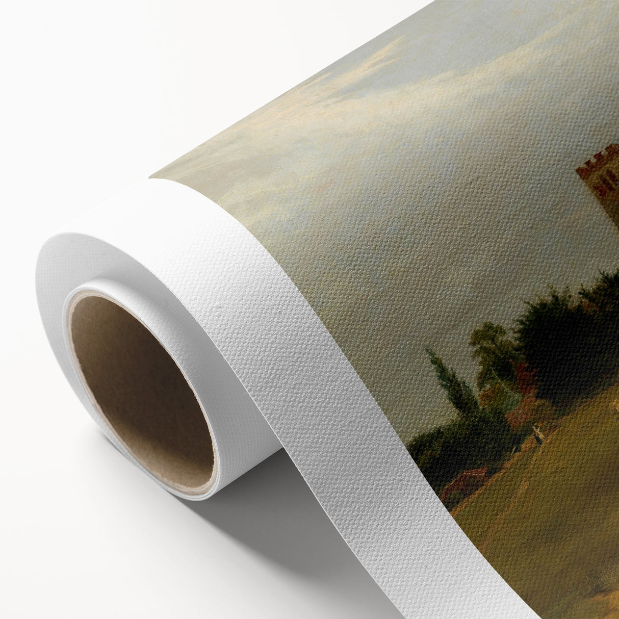 Charming Realism Art Print – Tottenham Church Landscape