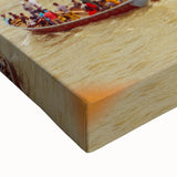 Large art of a Bangladesh landscape in black and white on stretched canvas, suitable for bedroom wall decor.