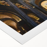 Art deco poster featuring a vibrant Monaco scenery in pastel colors on rolled canvas, ideal for dining room wall art.