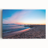 Black and white photograph of Catalina, California on stretched canvas, suited for kitchen wall art.