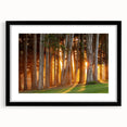 Extra large abstract art print of San Francisco in vibrant colors on a textured canvas, framed in black.