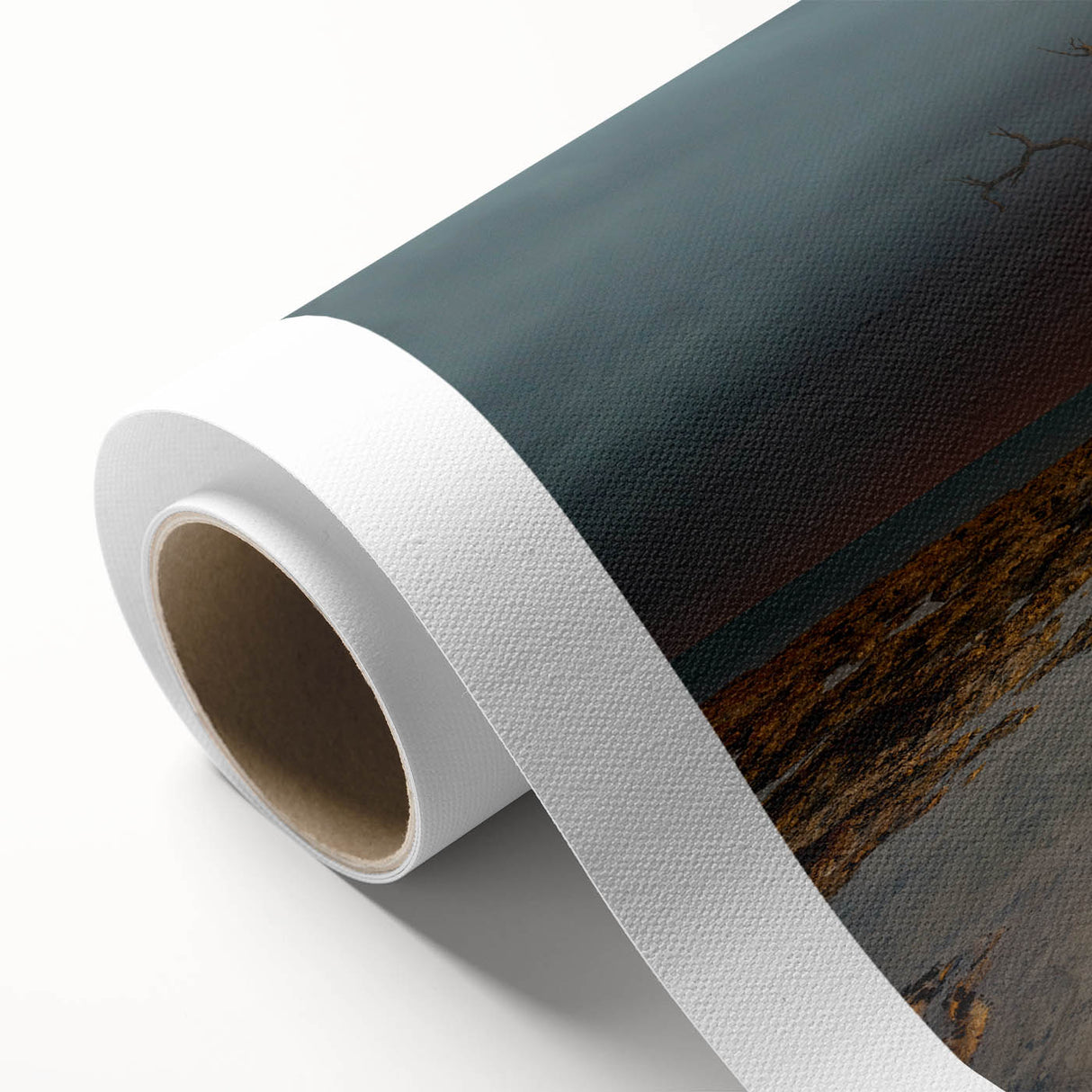 Art Deco poster featuring a serene Florida Keys landscape in pastel shades on rolled canvas, suitable for nursery wall art.