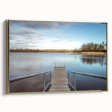 Framed canvas wall art depicting a vintage-style Iowa landscape in muted gold and black tones, ideal for bedroom decor.