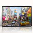 Large abstract wall art of Manhattan skyline in muted black and gray tones on framed acrylic.