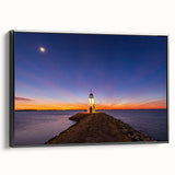 Black and white framed canvas featuring a vintage-style Oklahoma landscape, ideal for bedroom wall decor.