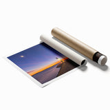 Extra large rolled print of Oklahoma scenery with vibrant floral elements, ideal for classy bathroom wall art.