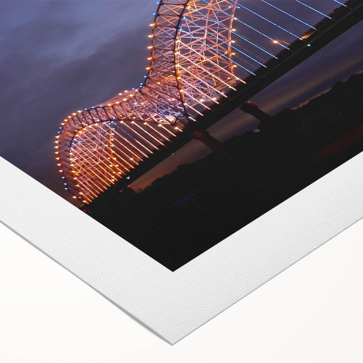 Art deco poster of Memphis skyline in muted gold and blue tones on rolled canvas, ideal for dining room wall art.