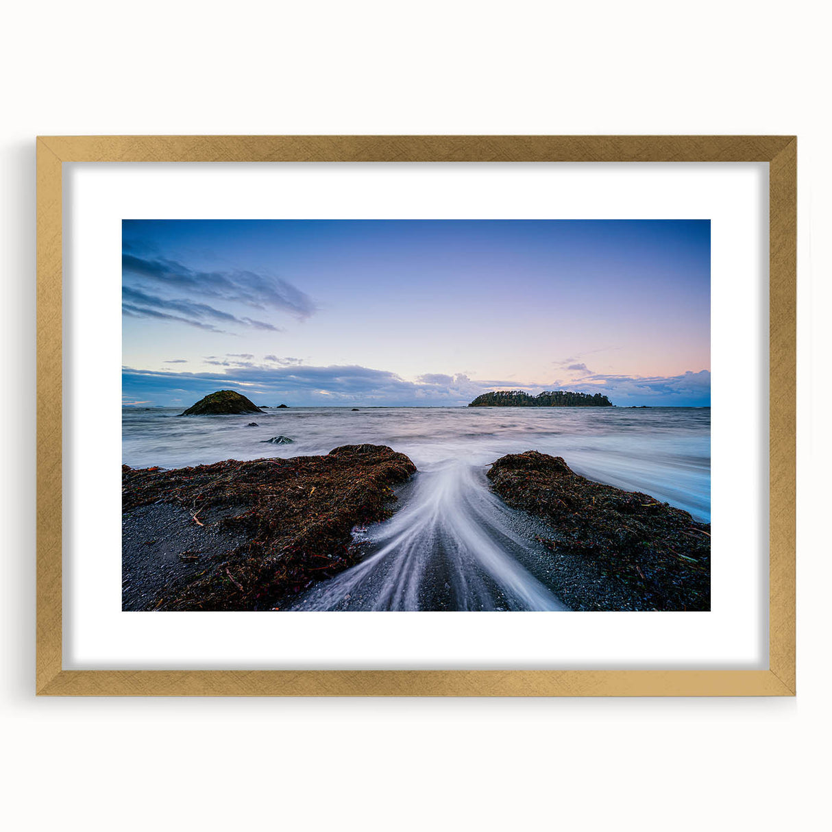 Extra large wall art depicting abstract Olympic scenery in textured gold frame, ideal for living room decor.