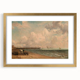 Romantic Era Art: "Yarmouth Jetty" (1822) by John Constable