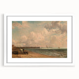 Romantic Era Art: "Yarmouth Jetty" (1822) by John Constable