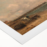 Romantic Era Art: "Yarmouth Jetty" (1822) by John Constable