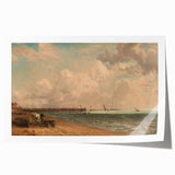 Romantic Era Art: "Yarmouth Jetty" (1822) by John Constable