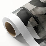 Acrylic Dining Room Artwork – Geometric Monochrome Print
