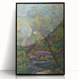Expressionist Art - Kubínsky Stream by Arnold Weisz-Kubínčan