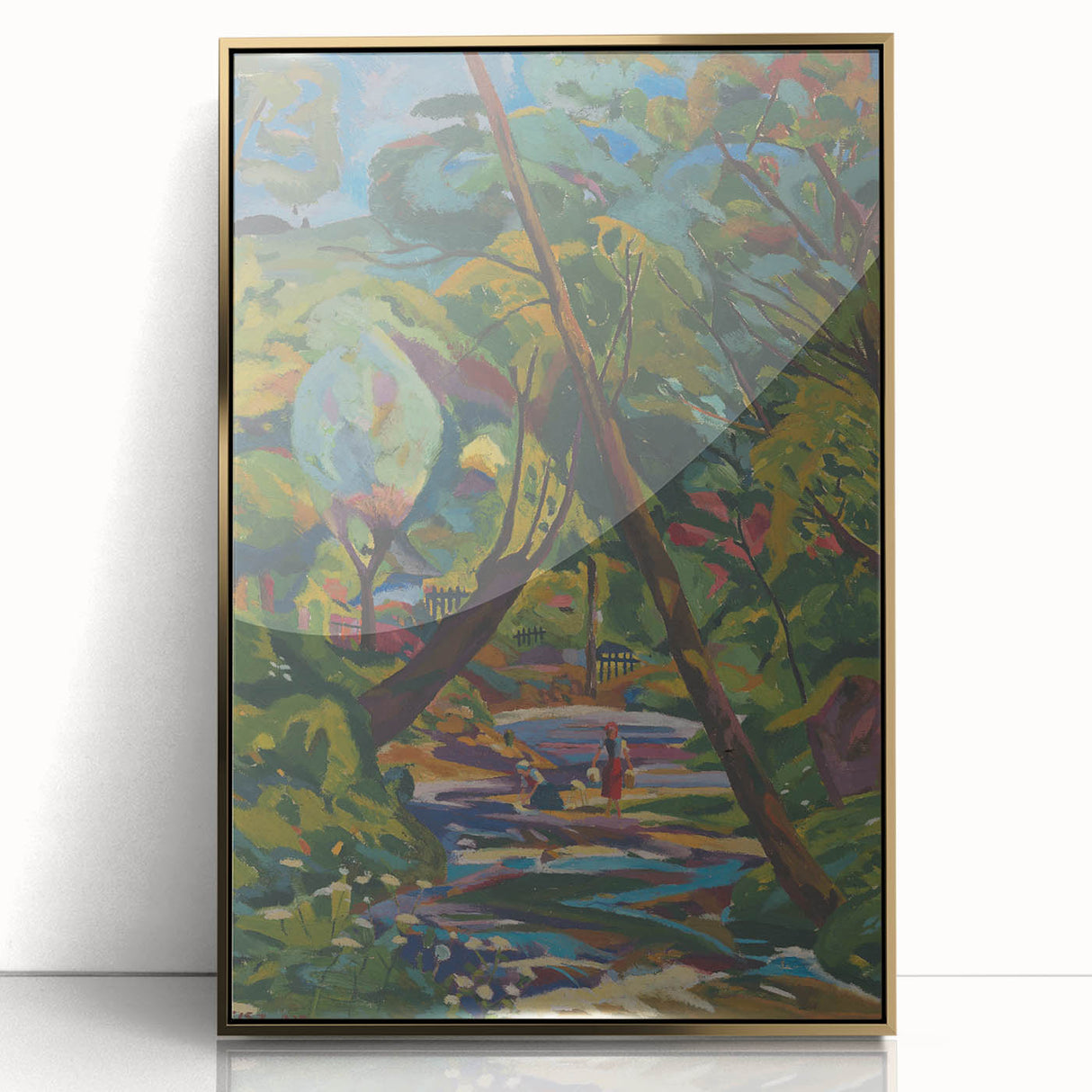 Expressionist Art - Kubínsky Stream by Arnold Weisz-Kubínčan