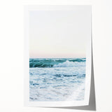 Extra large rolled print featuring a summer floral design in vibrant colors, ideal for dining room wall art.