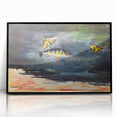 Realism Art Print of Fish and Butterflies - Nature’s Aquatic Harmony