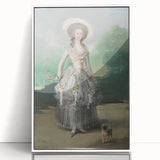 Romantic Era Art: "The Marquesa de Pontejos" by Francisco de Goya