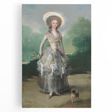 Romantic Era Art: "The Marquesa de Pontejos" by Francisco de Goya