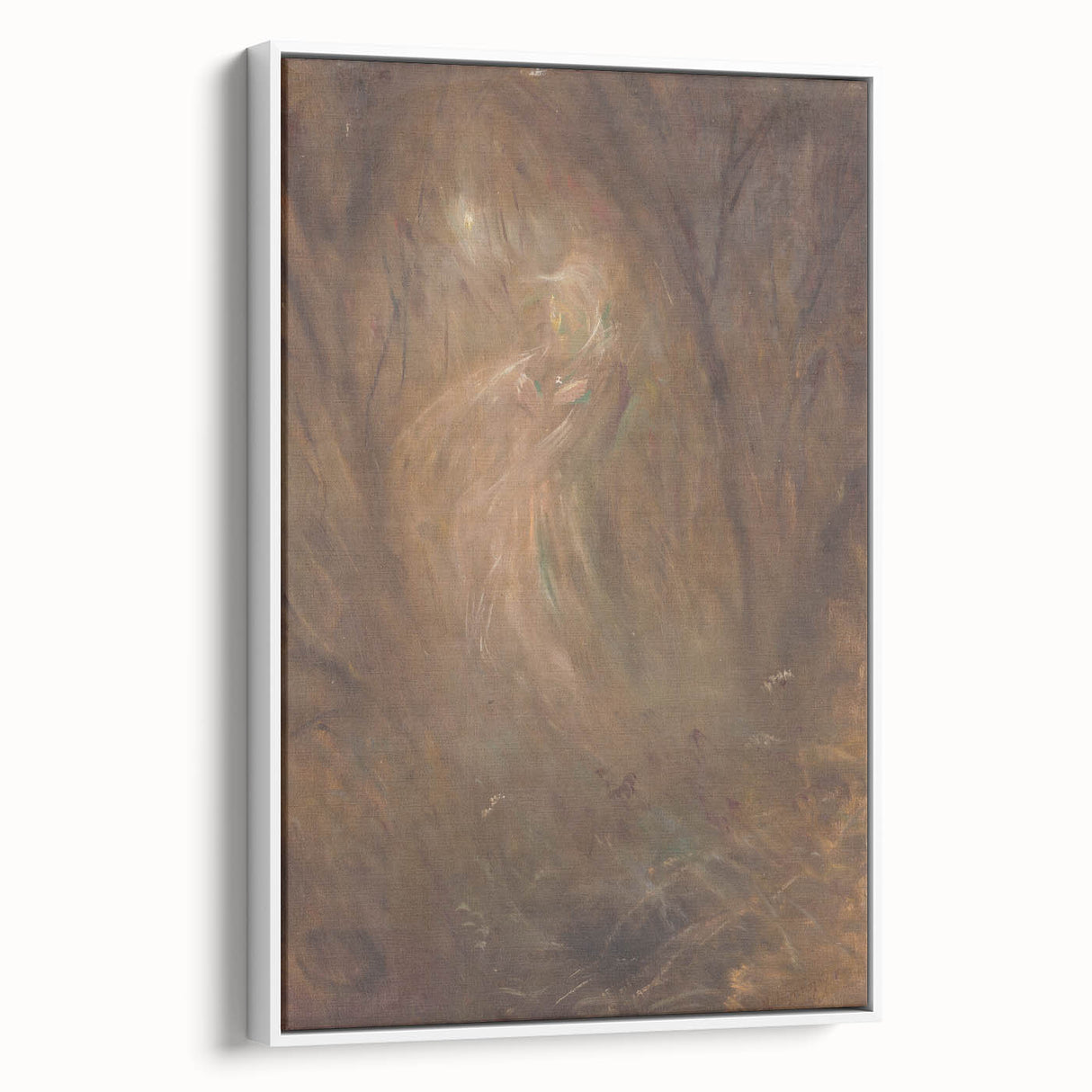 Impressionism Wall Art - Mysterious Forest Ghost - Ethereal Art Print