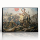 Famous Romantic Era Art: "Liberty Leading the People" by Eugène Delacroix