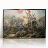 Famous Romantic Era Art: "Liberty Leading the People" by Eugène Delacroix