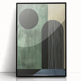 Acrylic Dining Room Artwork - Geometric Canvas Art for Dining Area