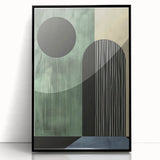 Acrylic Dining Room Artwork - Geometric Canvas Art for Dining Area