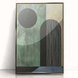 Acrylic Dining Room Artwork - Geometric Canvas Art for Dining Area
