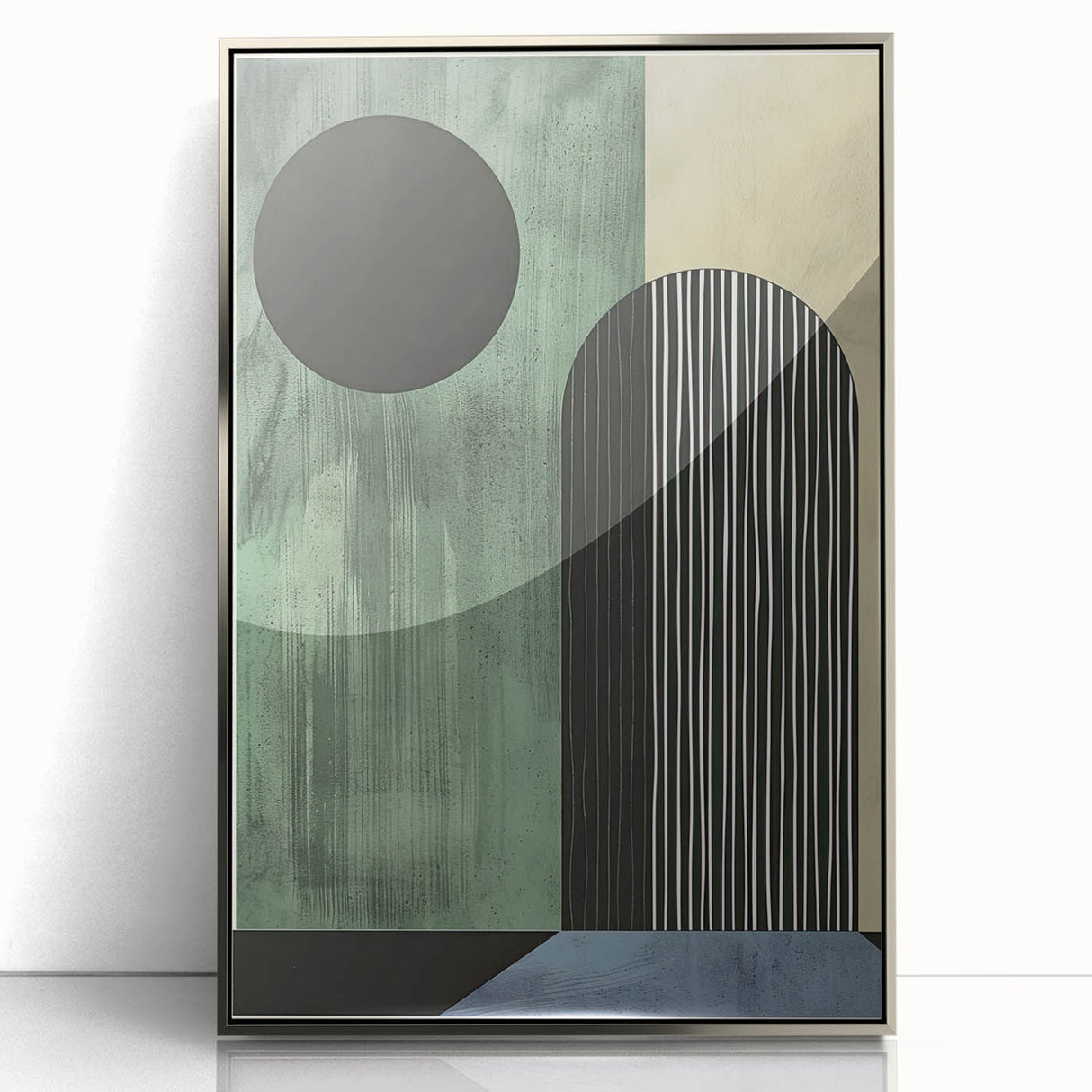 Acrylic Dining Room Artwork - Geometric Canvas Art for Dining Area