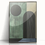 Acrylic Dining Room Artwork - Geometric Canvas Art for Dining Area