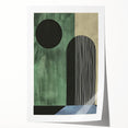 Acrylic Dining Room Artwork - Geometric Canvas Art for Dining Area