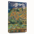 Abstract Expressionist Landscape - Vibrant Expressionism Wall Decor