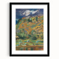 Abstract Expressionist Landscape - Vibrant Expressionism Wall Decor