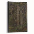 Impressionism Wall Art - Forest Interior Scene - Moody Woodland Art Print