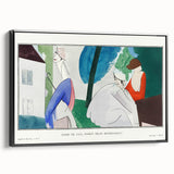 Vintage Fashion Plate - Modern Wall Art with Elegant 1914 Style