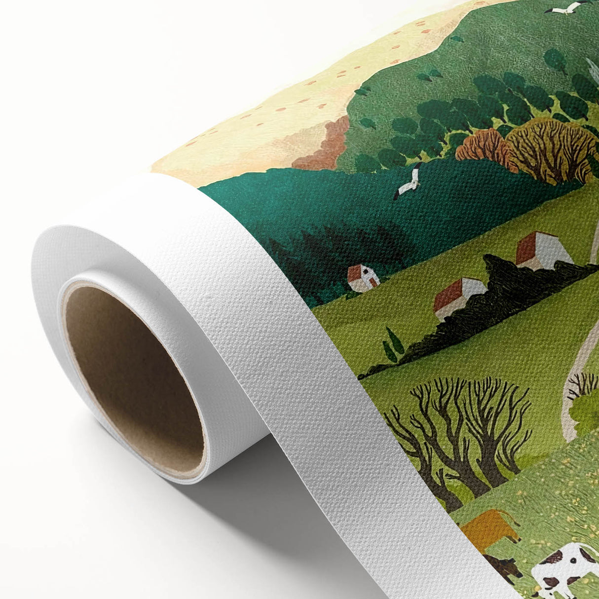 Adventure Boys Room Wall Art – Road Trip in Nature for Kids Rooms