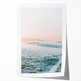 Extra large rolled print depicting a summer floral scene in vibrant colors, ideal for art wall dining room.