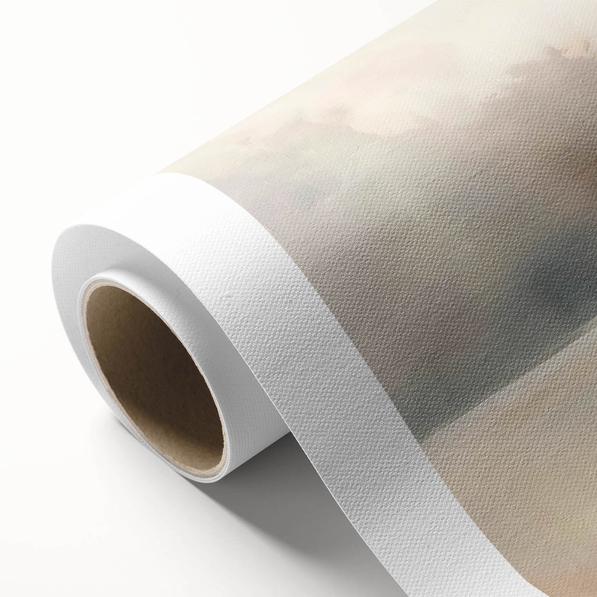 Abstract landscape wall art on rolled canvas, showcasing vibrant colors and dynamic brush strokes. Perfect for modern home decor, adding a touch of creativity and elegance.