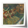 Four Dancers by Degas: Graceful Ballerinas in Pastel Wall Art