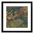 Four Dancers by Degas: Graceful Ballerinas in Pastel Wall Art