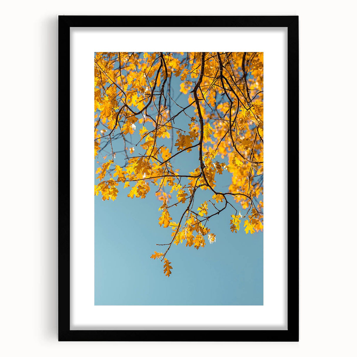 Extra large abstract art print with textured colorful swirls on a black framed canvas, suitable for living room decor.
