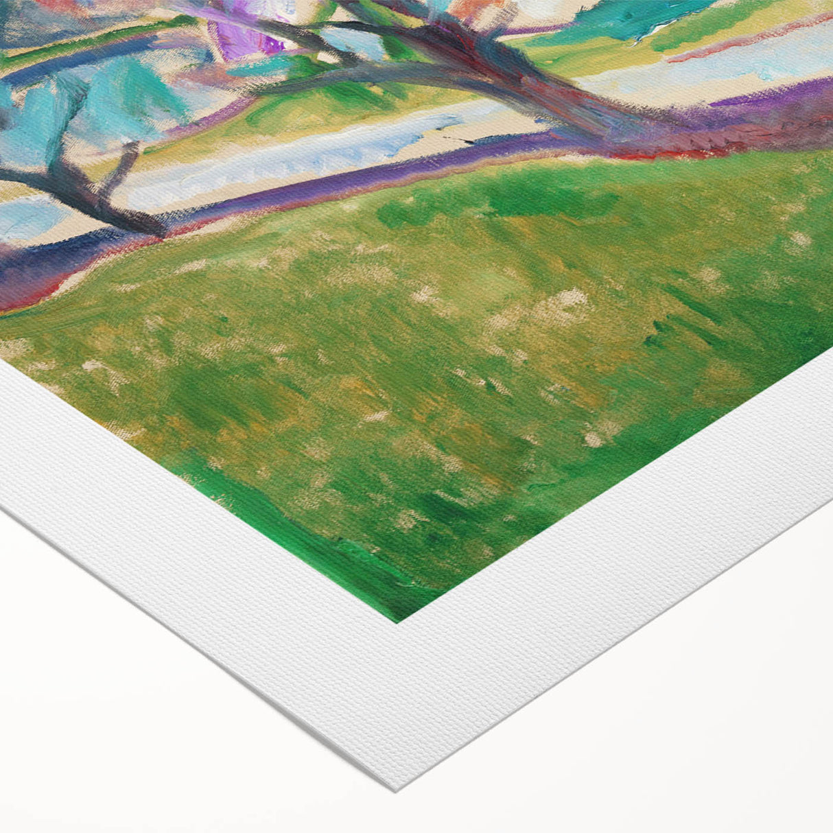 Edvard Munch's Expressionist Landscape - Abstract Wall Art Decor