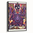 Foo Fighters Retro Wall Art - Vintage Psychedelic Tiger Poster