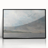 Romanticism Art Coastal Scene with Cliffs - Historical Romantic Canvas