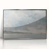 Romanticism Art Coastal Scene with Cliffs - Historical Romantic Canvas