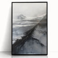 Modern Dining Room Wall Decor - Monochrome Canvas Art for Dining