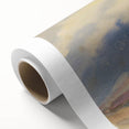 Countryside Landscape - Modern Wall Art of Fields and Village Scene